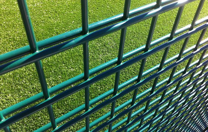 Double Wire Fence Features