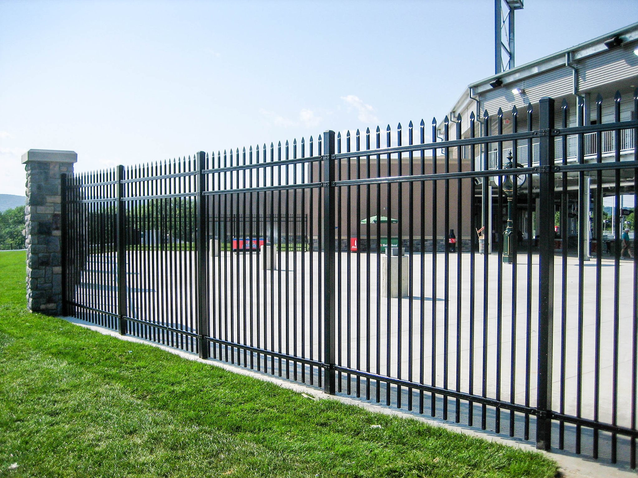 Steel Picket Fence